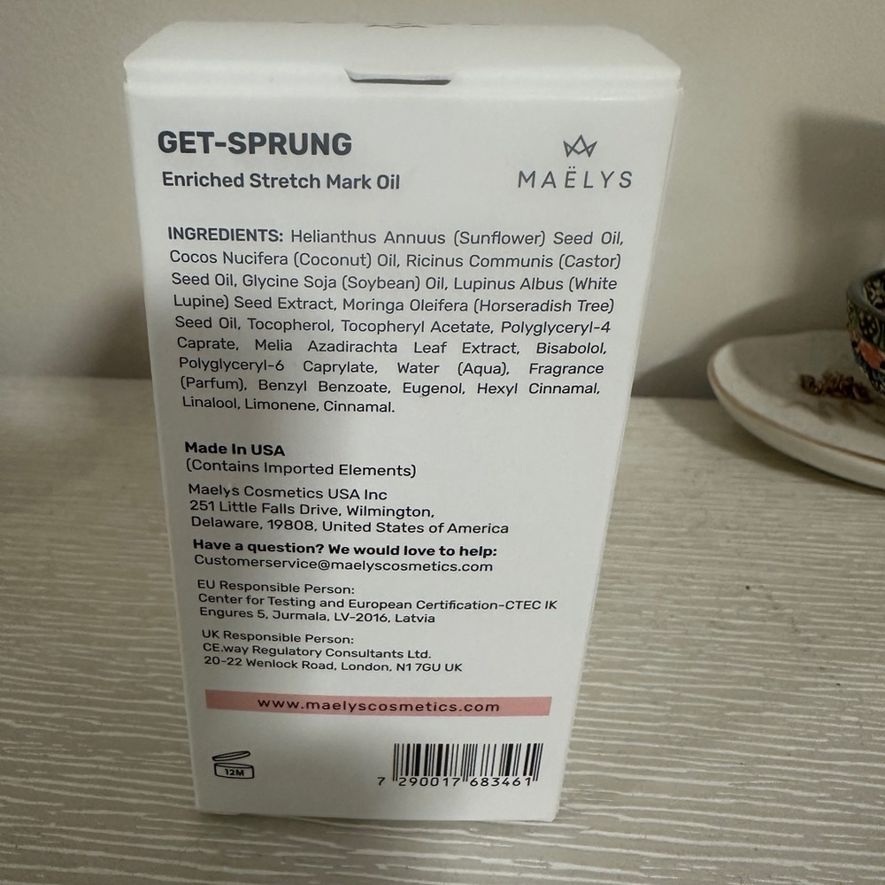 MAËLYS Get-Sprung Enriched Stretch Mark Oil - Picture 2 of 4